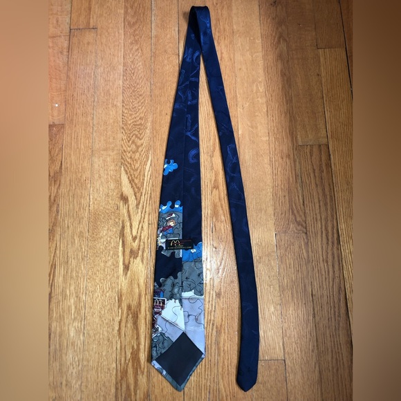 RARE Vintage 1994 McDonald’s Puzzle Pieces Tie - Picture 11 of 12